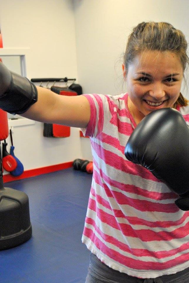 “Fitness class at Shape Up Kickboxing Johns Creek GA”