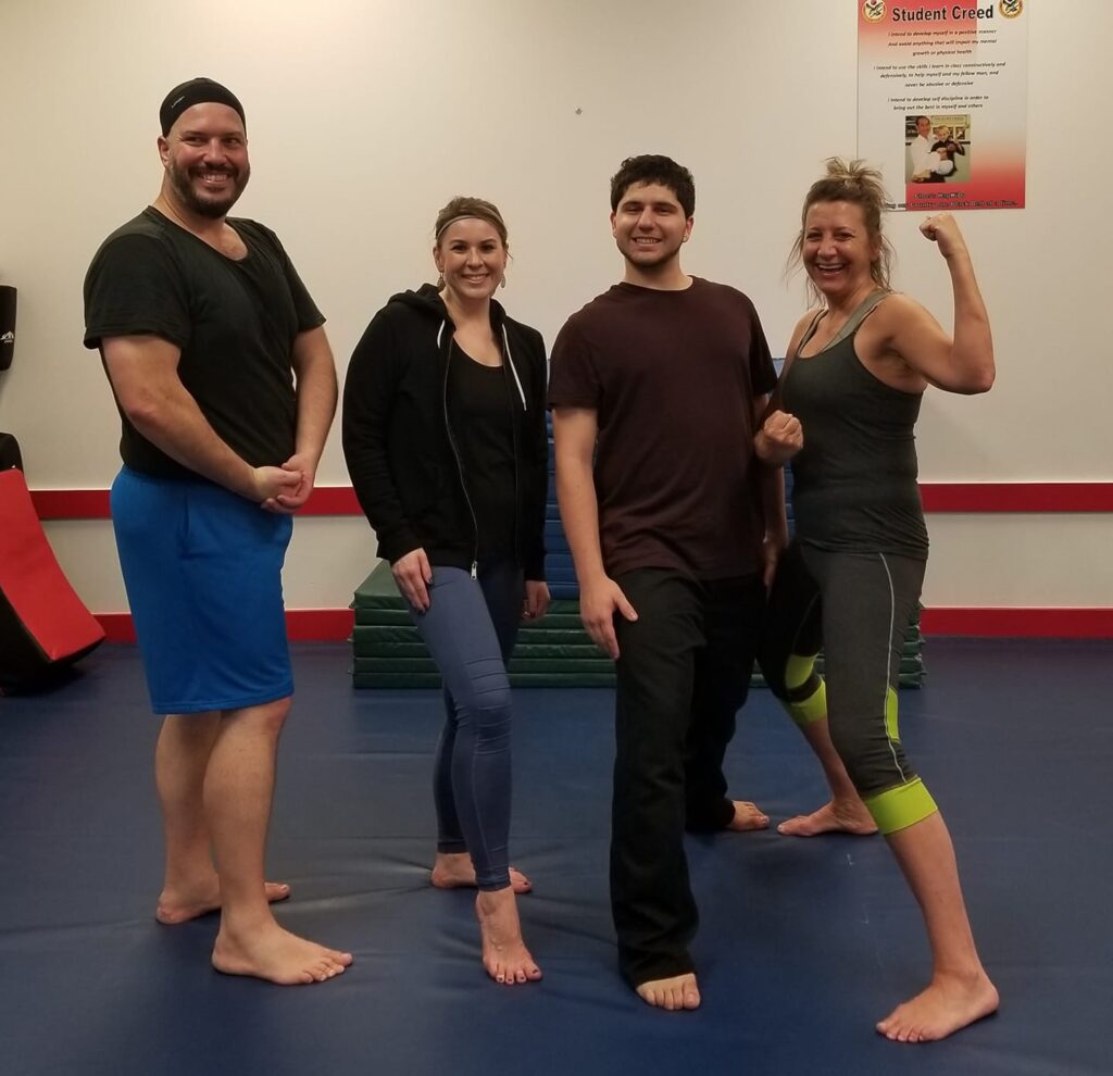 Kickboxing for stress relief at Shape Up Kickboxing Braselton GA
