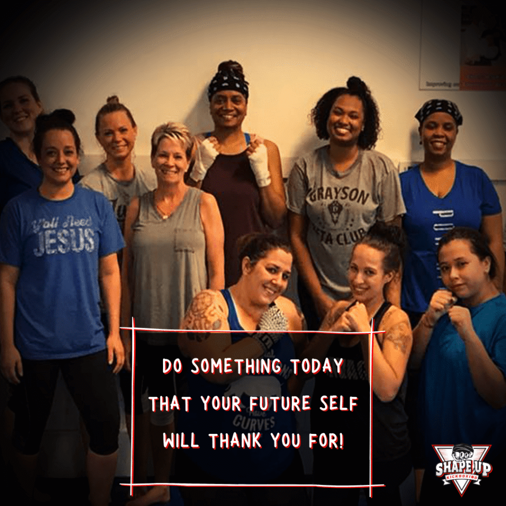 Group fitness kickboxing classes in Grayson GA for full-body cardio workouts