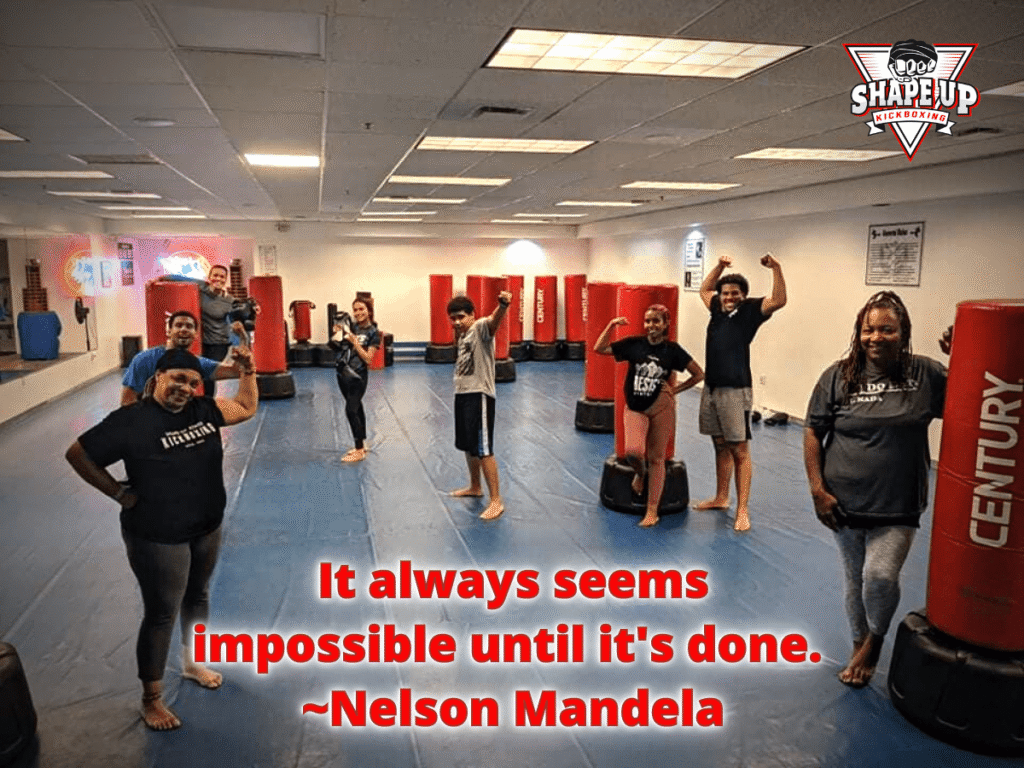“Shape Up Kickboxing Duluth GA accountability workout class”