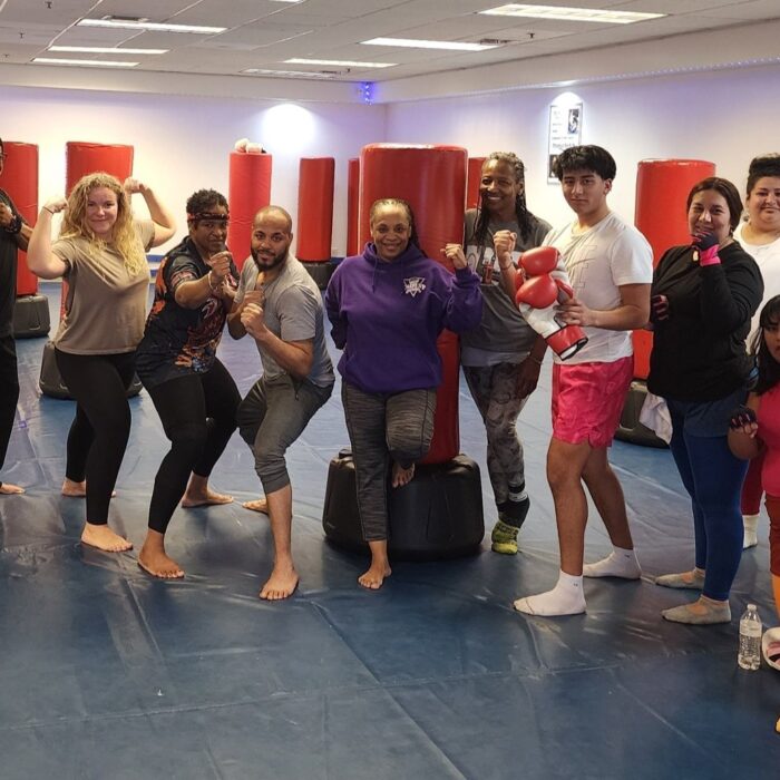 kickboxing classes winter blues